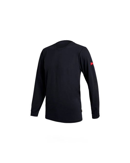Florence Marine Airtex Longsleeve Shirt Black