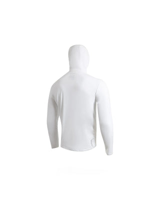 Florence Marine X Airtex Long Sleeve Hooded Shirt White
