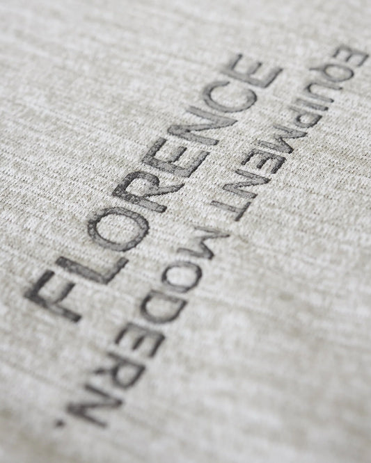 Florence Marine X Airtex Long Sleeve Hooded Shirt Light Heather Grey