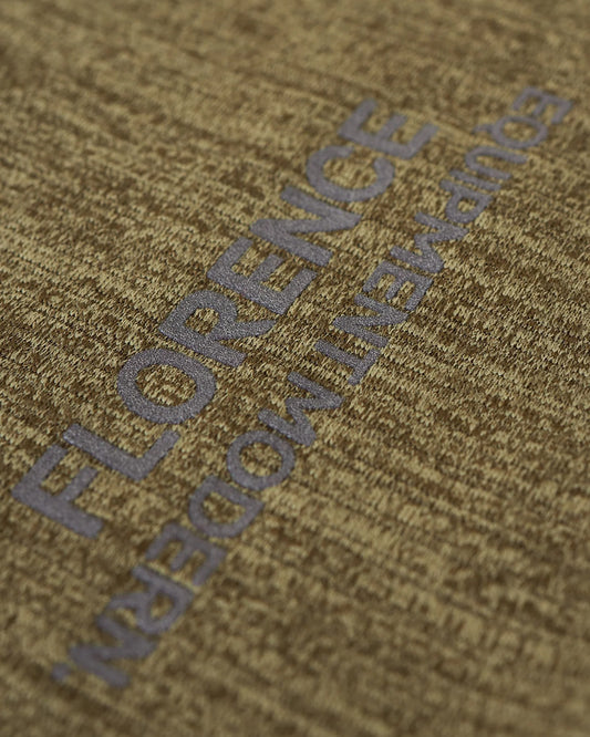 Florence Marine X Airtex Longsleeve Shirt Heather Burnt Olive