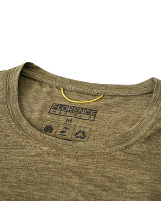 Florence Marine X Airtex Longsleeve Shirt Heather Burnt Olive
