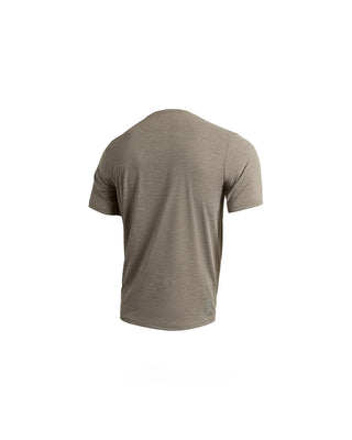 Florence Marine X Airtex Short Sleeve Shirt Heather Vintage Khaki