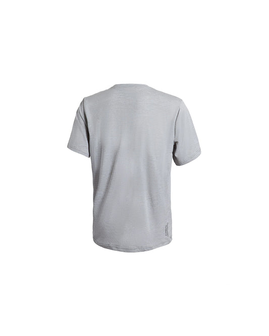 Florence Marine X Airtex Short Sleeve Shirt Light Heather Grey