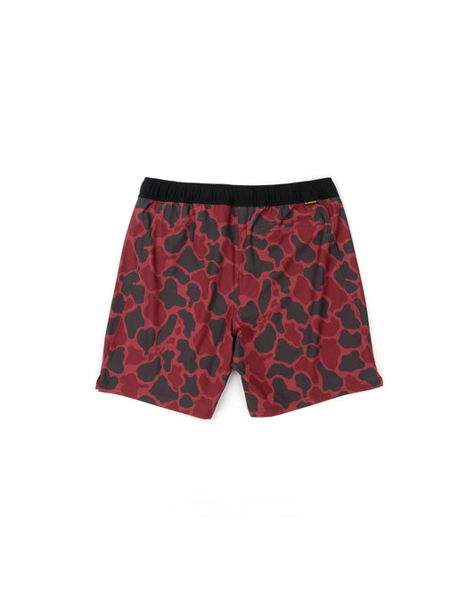 Florence Marine X Standard Issue Elastic Short Maroon Camo