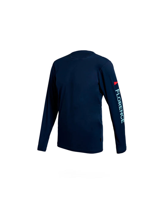 Florence Marine X Sun Pro Long Sleeve UPF Shirt Dark Navy