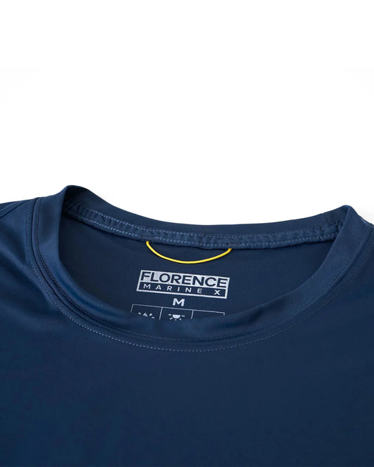 Florence Marine X Sun Pro Long Sleeve UPF Shirt Dark Navy