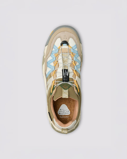 Flower Mountain Iwano 2 L.E. Waterproof Suede Nylon 10th Capsule Taupe / Grey / Sage