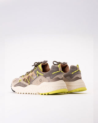 Flower Mountain Yamabushi Uni Suede / Nylon Ripstop Taupe / Lime