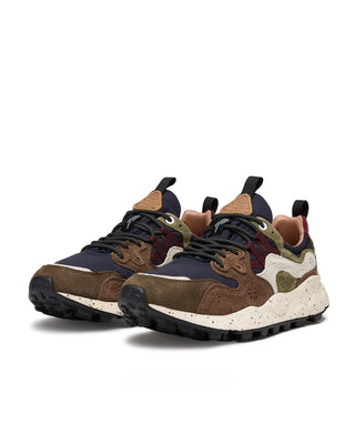 Flower Mountain Yamano 3 Suede Nylon Brown / Navy