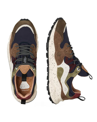 Flower Mountain Yamano 3 Suede Nylon Brown / Navy