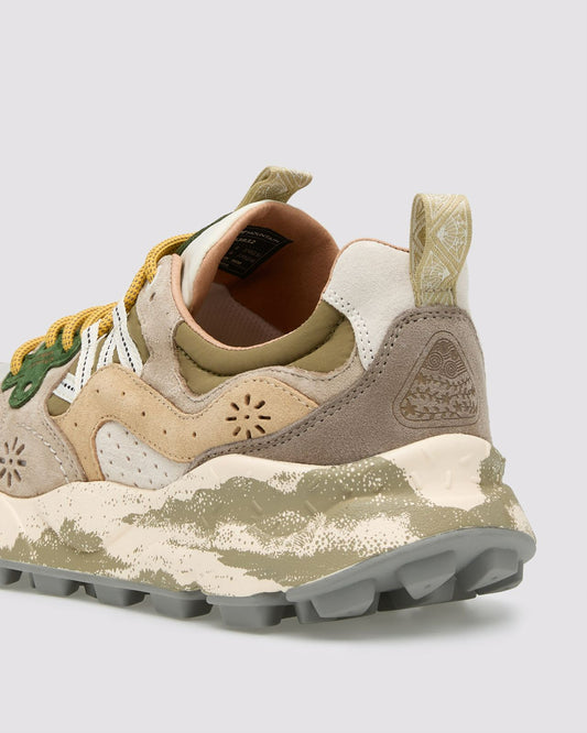 Flower Mountain Yamano 3 Uni 10th Limited Suede Nylon Taupe / Grey / Dark Green