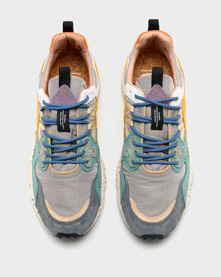 Flower Mountain Yamano 3 Uni Suede Nylon Grey / Petrol / Zucca