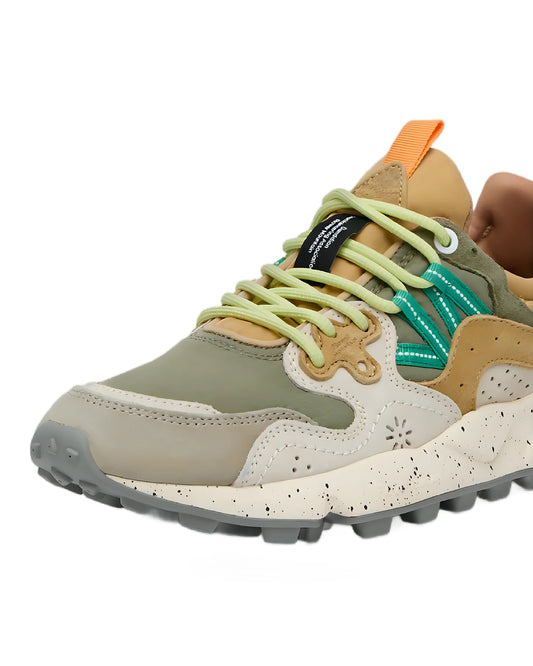 Flower Mountain Yamano 3 Uni Suede Nylon Grey / White /Taupe