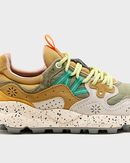 Flower Mountain Yamano 3 Uni Suede Nylon Grey / White /Taupe