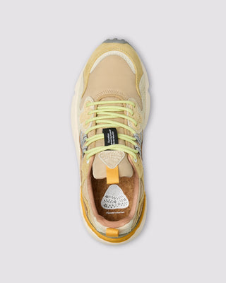 Flower Mountain Yamano 3 Uni Suede Nylon Pale Yellow / Light Beige