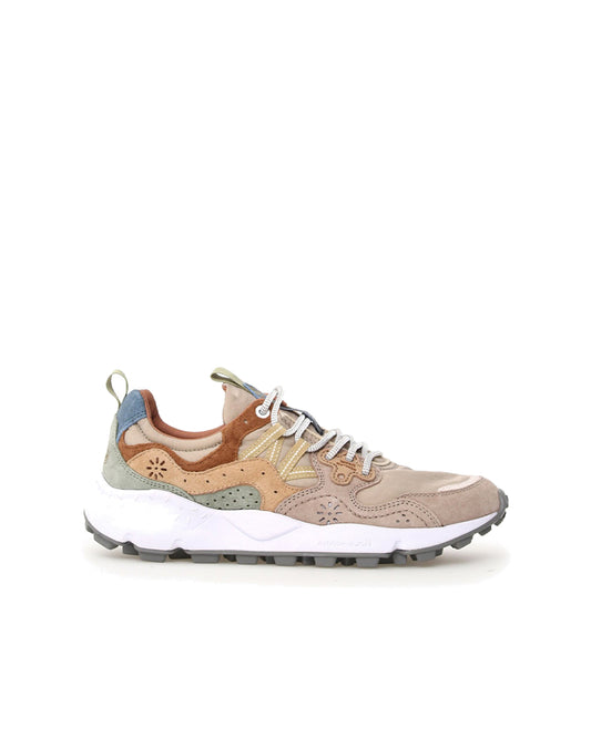 Flower Mountain Yamano 3 Uni Suede Nylon Taupe/Light/Beige