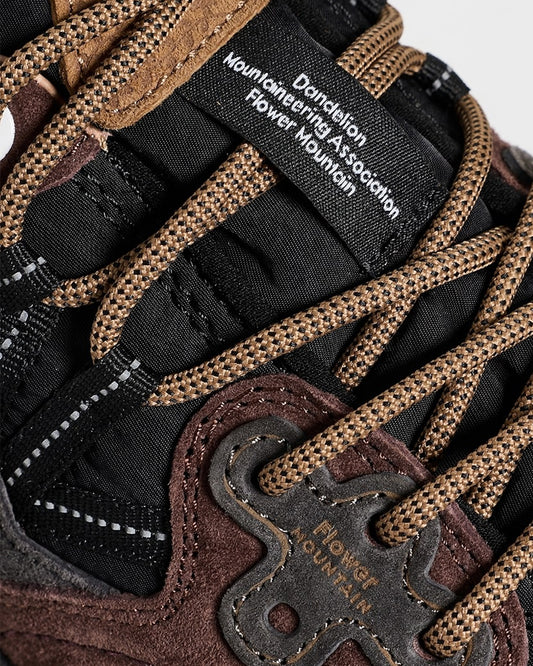Flower Mountain Yamano 3 Suede Nylon Dark Grey / Black / Dark Brown