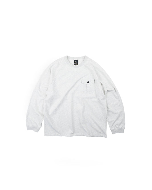 Frizmworks Army Pocket Long Sleeve White Melange