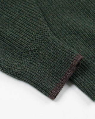Frizmworks Patch Round Pullover Knit Forest Green