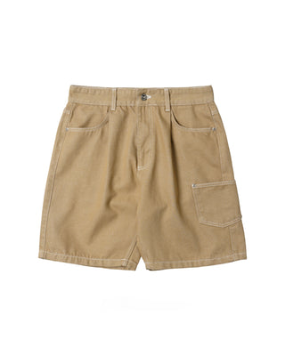 Frizmworks Work Tool Denim Half Pants Beige