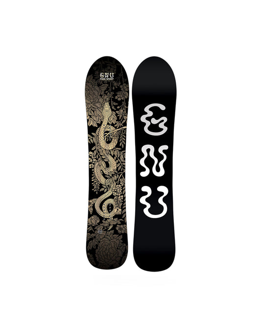 Gnu Womens Free Spirit 2026 Snowboard black base