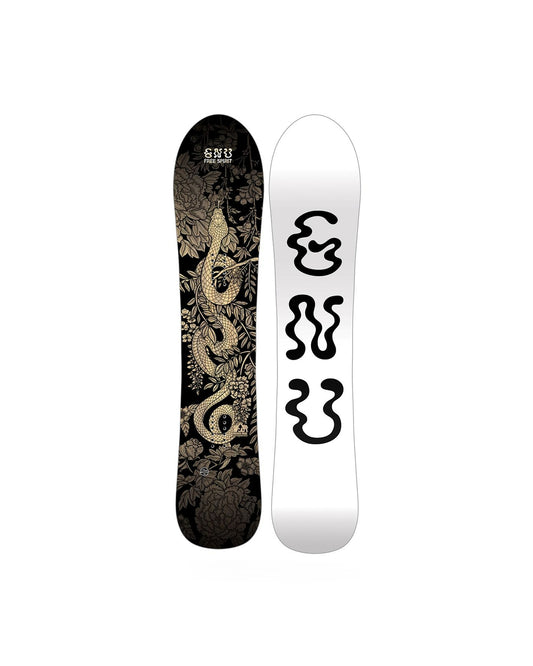 Gnu Womens Free Spirit 2026 Snowboard white base