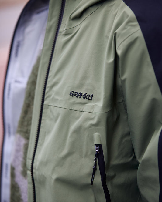Gramicci 3L Guide Jacket Sage