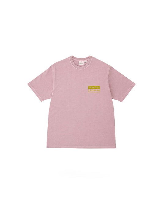 Gramicci Climbing Tee Pigment Dyed Lilac Pigment