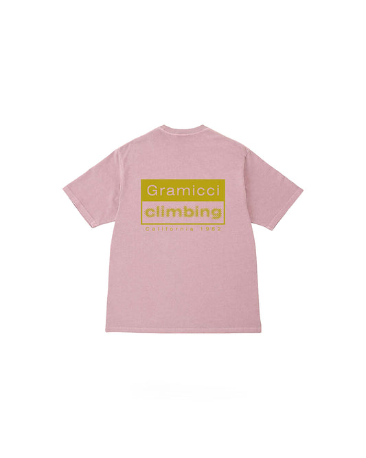 Gramicci Climbing Tee Pigment Dyed Lilac Pigment