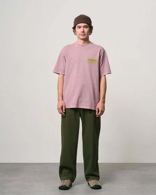 Gramicci Climbing Tee Pigment Dyed Lilac Pigment