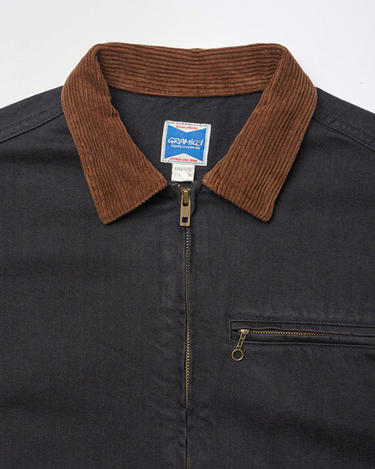 Gramicci Japanese Denim Trucker True Black