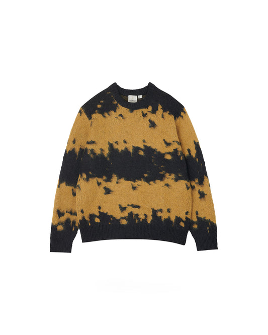 Gramicci Mohair Splatter Sweater Safron Splatter