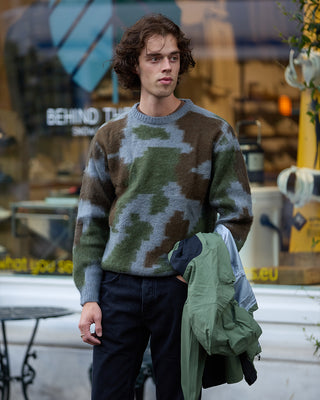 Gramicci Mohair Sweater Jungle Digi Camo