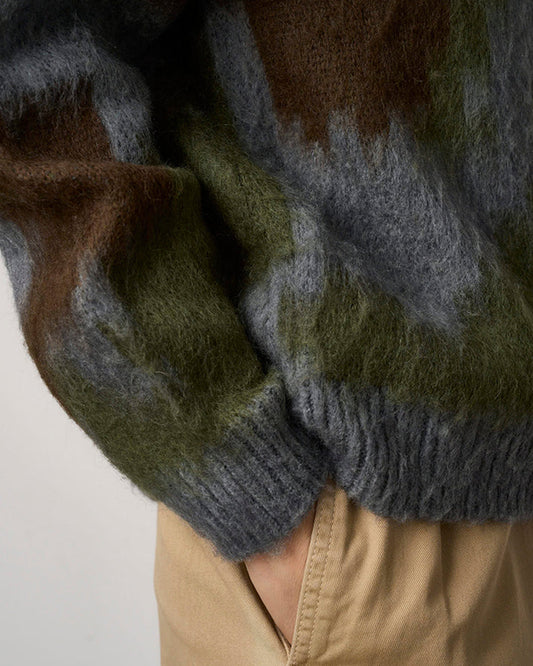 Gramicci Mohair Sweater Jungle Digi Camo