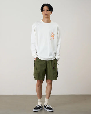 Gramicci Sticky Hands L/S Tee White
