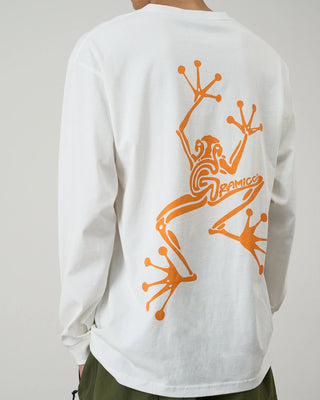 Gramicci Sticky Hands L/S Tee White