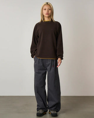 Gramicci Thermal Fleece Crew Tobacco