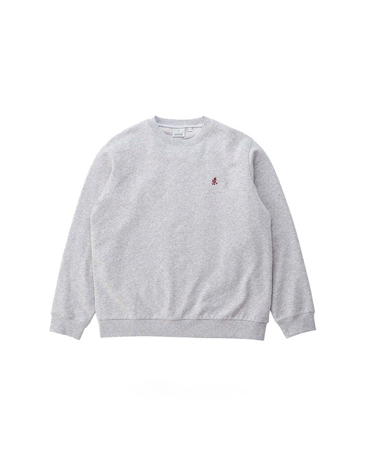 Gramicci One Point Crew Sweatshirt Heather Ash