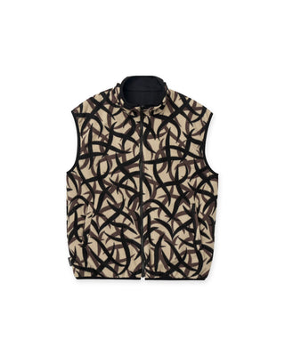 Gramicci Reversible Fleece Vest Tribal Terra