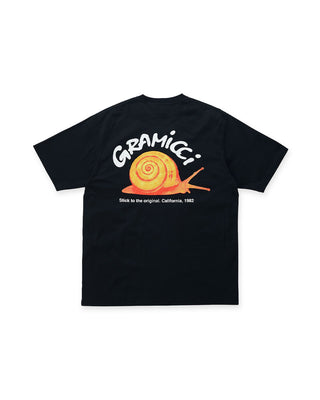 Gramicci Snail Tee Vintage Black