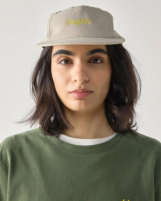 Haglofs Brand Five Panel Cap True Chalk Beige