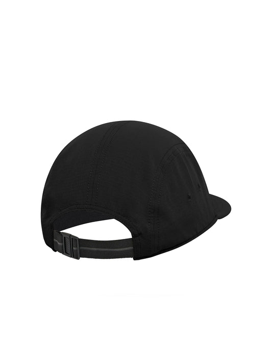 Haglofs Brand Five Panel Cap True Black Solid