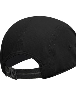 Haglofs Brand Five Panel Cap True Black Solid