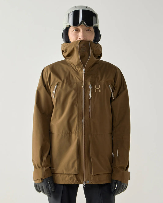 Haglöfs Vassi Gore-Tex II Jacket Men Teak Brown / Woodland Brown