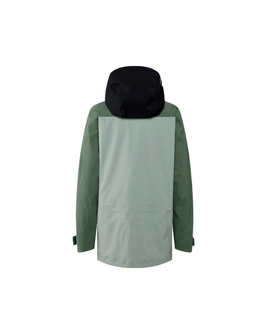 Haglöfs Vassi Gore-Tex Pro II Jacket Men True Black / Chlorophyll Green / Dew Green