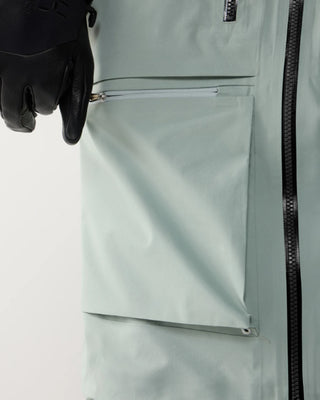 Haglöfs Vassi Gore-Tex Pro II Jacket Men True Black / Chlorophyll Green / Dew Green