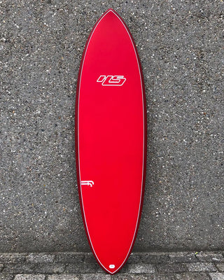 Haydenshapes Hypto Krypto FF - FCS II - 3 Fin Surfboard red