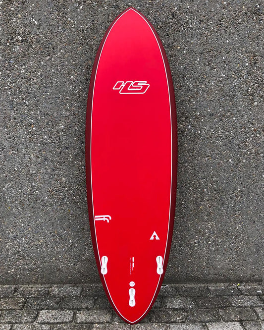 Haydenshapes Hypto Krypto FF - FCS II - 3 Fin Surfboard red
