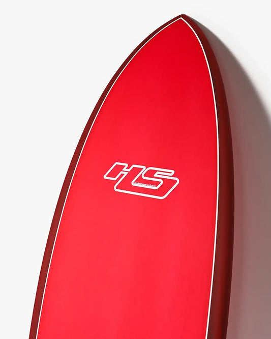 Haydenshapes Hypto Krypto FF - FCS II - 3 Fin Surfboard red