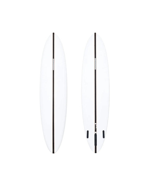 Haydenshapes Mid Length Glider PU - Futures - 2 + 1 Fin Surfboard